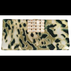 SOLD- Roger Vivier crystal strass clutch